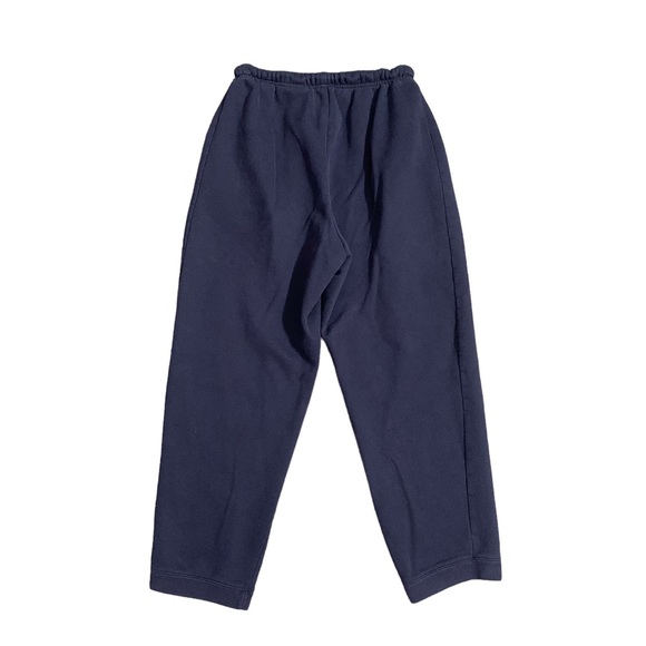 Pacer Vintage Matching Sweat Suit Navy Zip Up Hooded Sweatshirt Sweatpant Medium - Picture 8 of 9